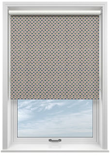 Land & Shore Dawn (Blackout), Blue Red - Roller Blind